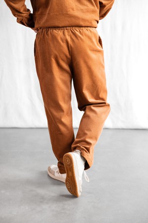 Organic cotton corduroy trousers Jhan Zimt from Jyoti - Fair Works