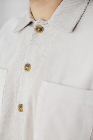 Organic Cotton Cord Shaket Kal Beige from Jyoti - Fair Works