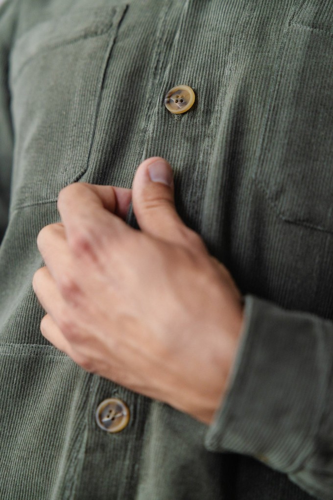 Organic Cotton Cord Shaket Kal Pistachio from Jyoti - Fair Works