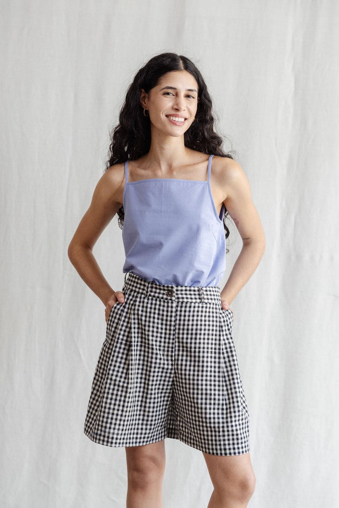 Organic cotton tank top Leyla Lila from Jyoti - Fair Works