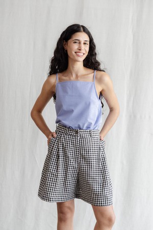 Organic cotton tank top Leyla Lila from Jyoti - Fair Works