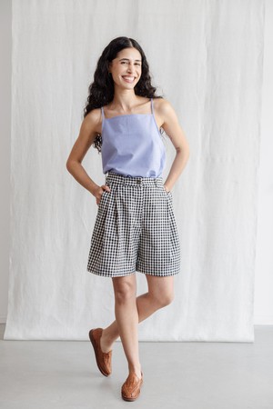 Organic cotton tank top Leyla Lila from Jyoti - Fair Works