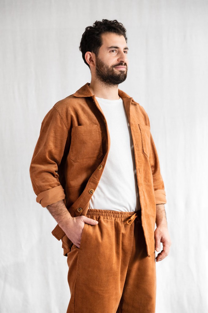 Bio-Baumwollcord Shaket Kalagi Zimt from Jyoti - Fair Works