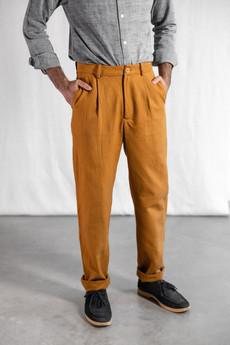 Organic cotton trousers Sameer Curry via Jyoti - Fair Works