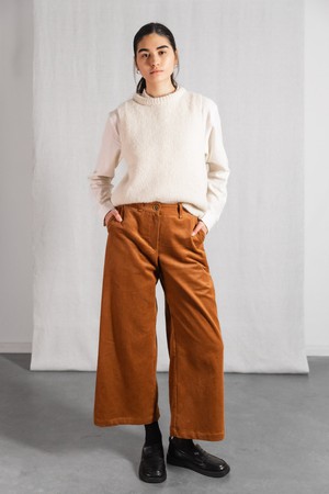Bio-Baumwollcord Culotte Hemani Zimt from Jyoti - Fair Works Bio-Baumwollcord Culotte Hemani Zimt from Jyoti - Fair Works