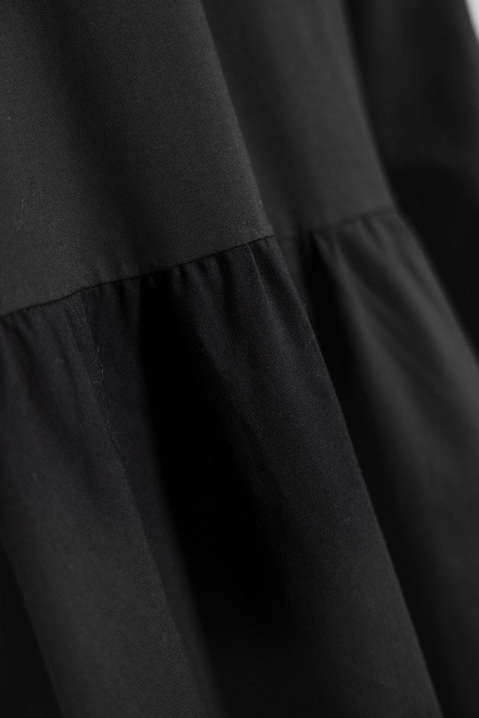 Bio-Baumwoll Kleid Savera Schwarz from Jyoti - Fair Works