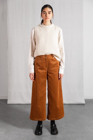 Bio-Baumwollcord Culotte Hemani Zimt from Jyoti - Fair Works Bio-Baumwollcord Culotte Hemani Zimt from Jyoti - Fair Works