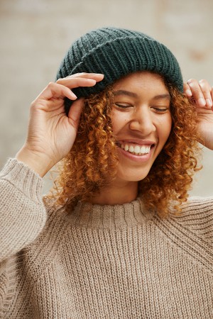 Baby Alpaca Hat Ayacucho Forest Green from Jyoti - Fair Works