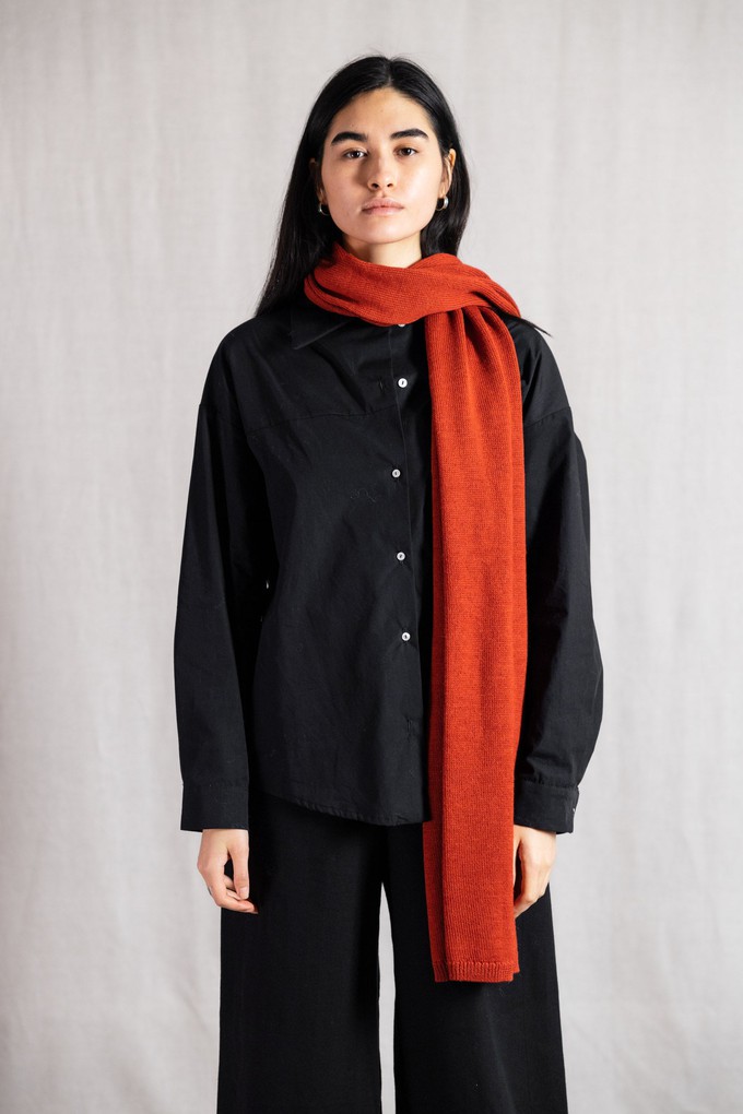 Baby-Alpaka Schal Paracas Rot from Jyoti - Fair Works