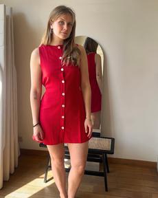 BILLIE dress Red via Kaly Ora