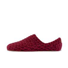 Wine Wool Bamboo Slippers via Kingdom of Wow!