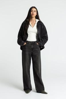 JOAN | VILMA BROWN BLACK WORN via Kings of Indigo