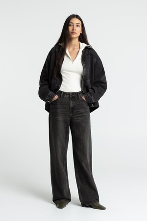 JOAN | VILMA BROWN BLACK WORN from Kings of Indigo