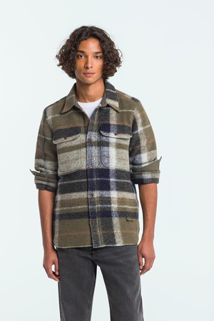 DONOVAN | BURNT OLIVE CHECK from Kings of Indigo