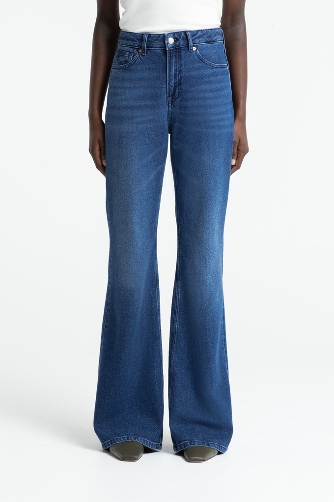 KUKIKO | COTTON FLEX MID BLUE from Kings of Indigo