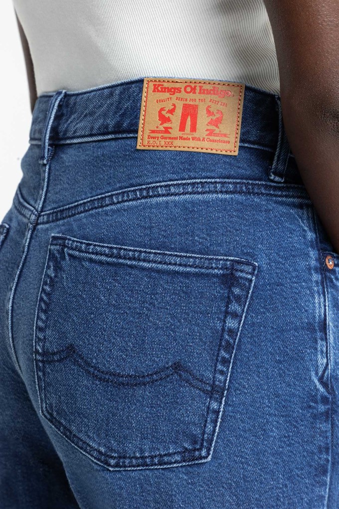 KUKIKO | COTTON FLEX MID BLUE from Kings of Indigo