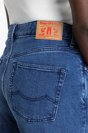 KUKIKO | COTTON FLEX MID BLUE from Kings of Indigo