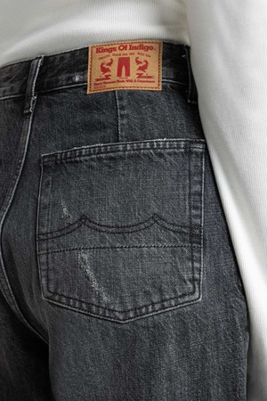 LEILA | CEKY BLACK WORN from Kings of Indigo