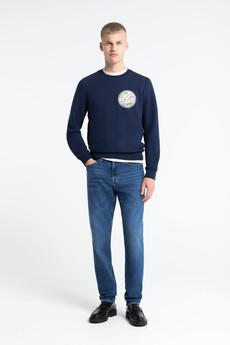 ADDO | COTTON FLEX MID BLUE via Kings of Indigo