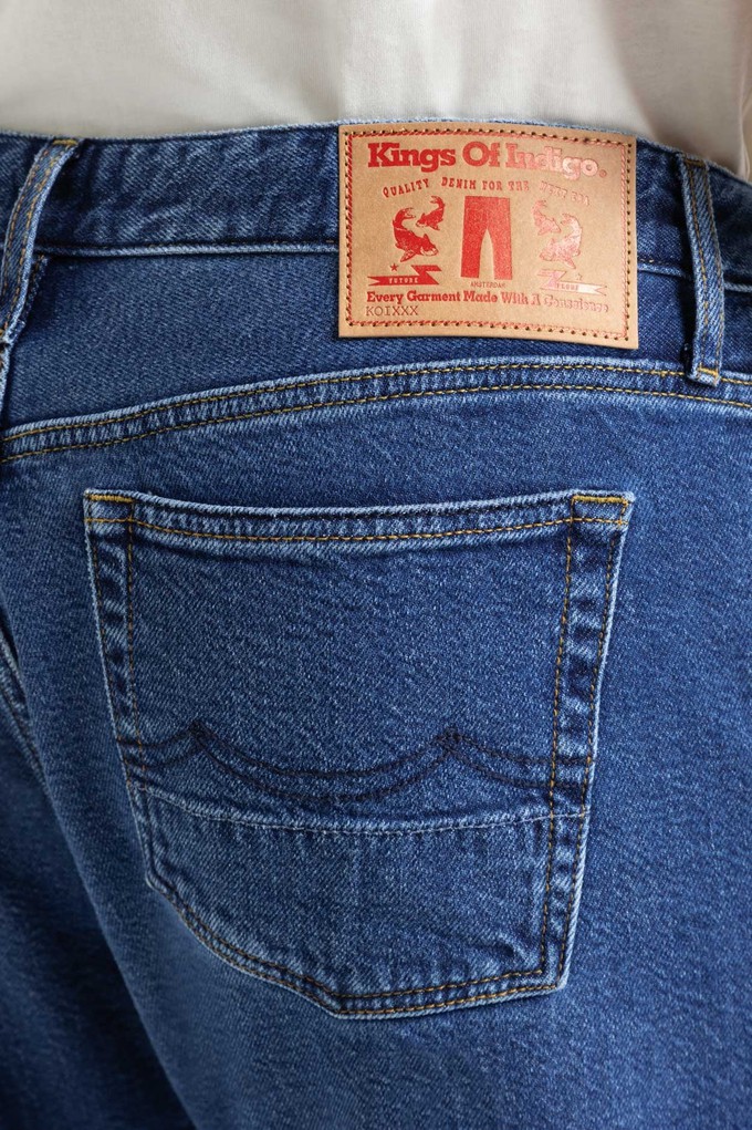 ADDO | COTTON FLEX MID BLUE from Kings of Indigo