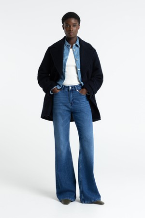 KUKIKO | COTTON FLEX MID BLUE from Kings of Indigo