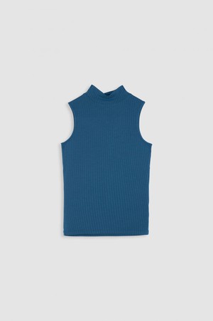 JACOBINA SLEEVELESS | DARK BLUE from Kings of Indigo