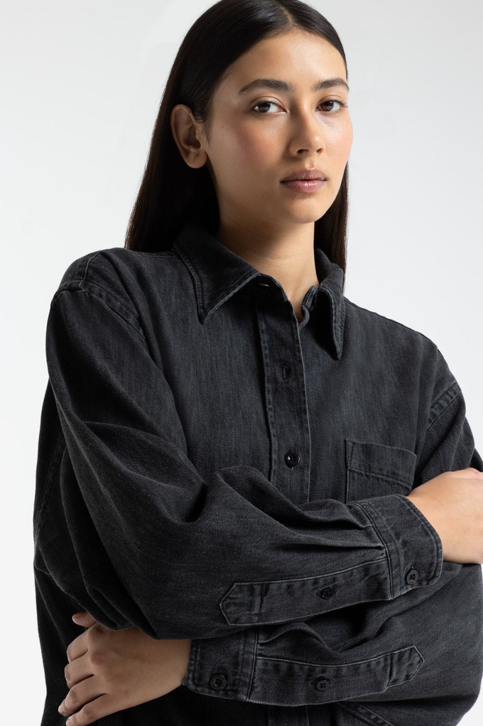 ANAHOBE | QUERCUS GREY WORN from Kings of Indigo