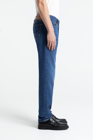 ADDO | COTTON FLEX MID BLUE from Kings of Indigo