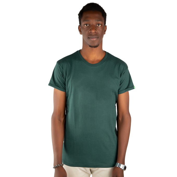 BASIC Men Shirt Dark Green from Kipepeo-Clothing