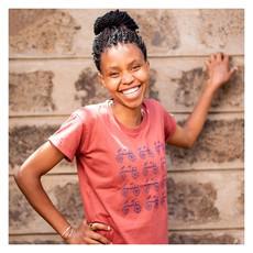 BAISIKELI Women Shirt Marsala via Kipepeo-Clothing