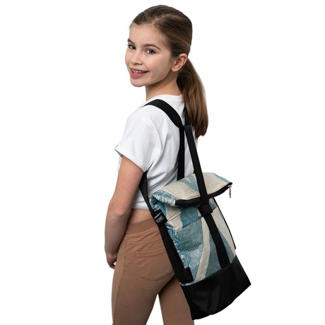 Backpack / Rollbag Blue from Kipepeo-Clothing