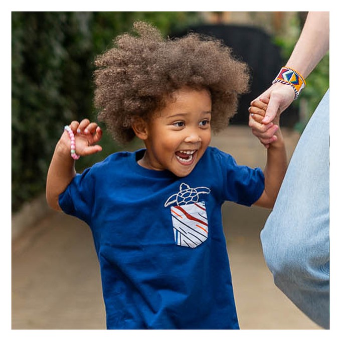 BABY-TURTLE Kids Shirt from Kipepeo-Clothing