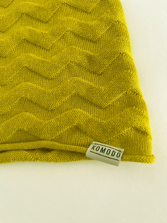 POLLY Organic Cotton Vest - Sap Green from KOMODO