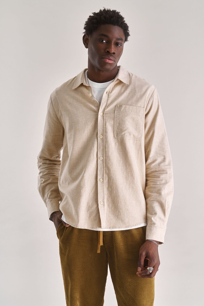 SPECTRE Organic Cotton Shirt - Sand from KOMODO