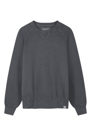 ANTON Organic Cotton Sweat - Washed Black from KOMODO