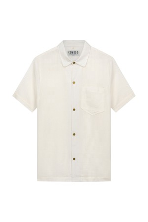 SPINDRIFT Corn Fabric Shirt - White from KOMODO