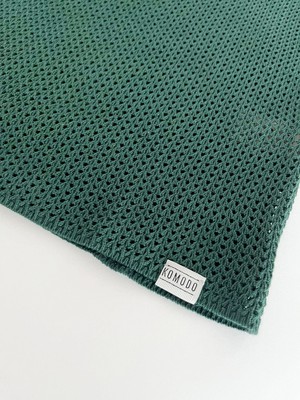 OLIVER - Organic Cotton Polo Top Dark Green from KOMODO