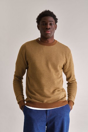 OPAL Organic Cotton Jumper - Sand from KOMODO