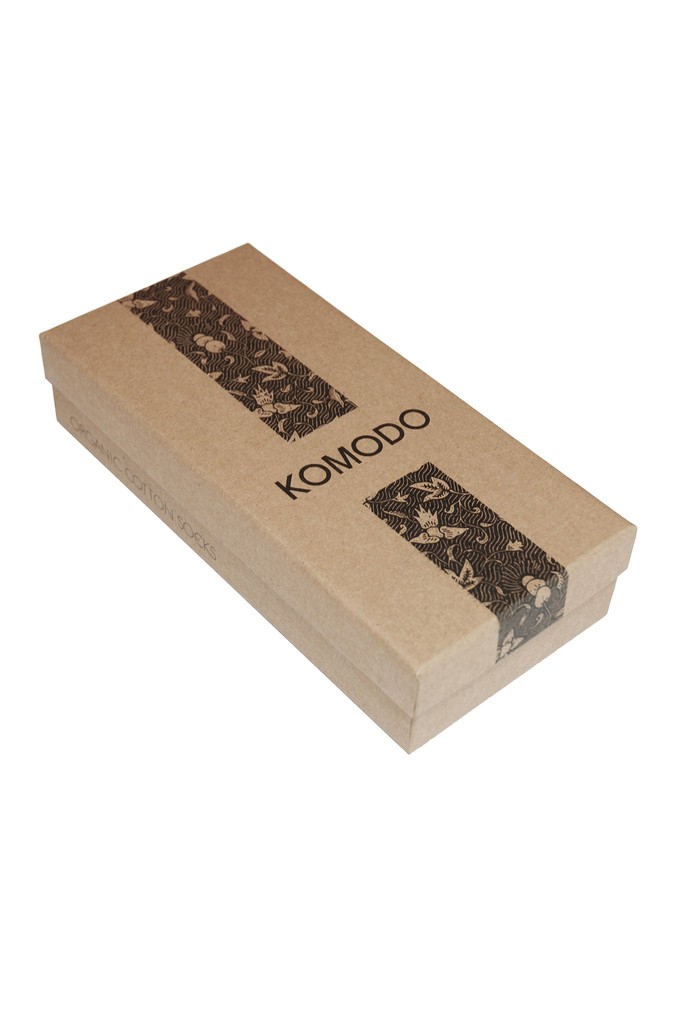 HERRING Gift Box - GOTS Organic Cotton Socks from KOMODO
