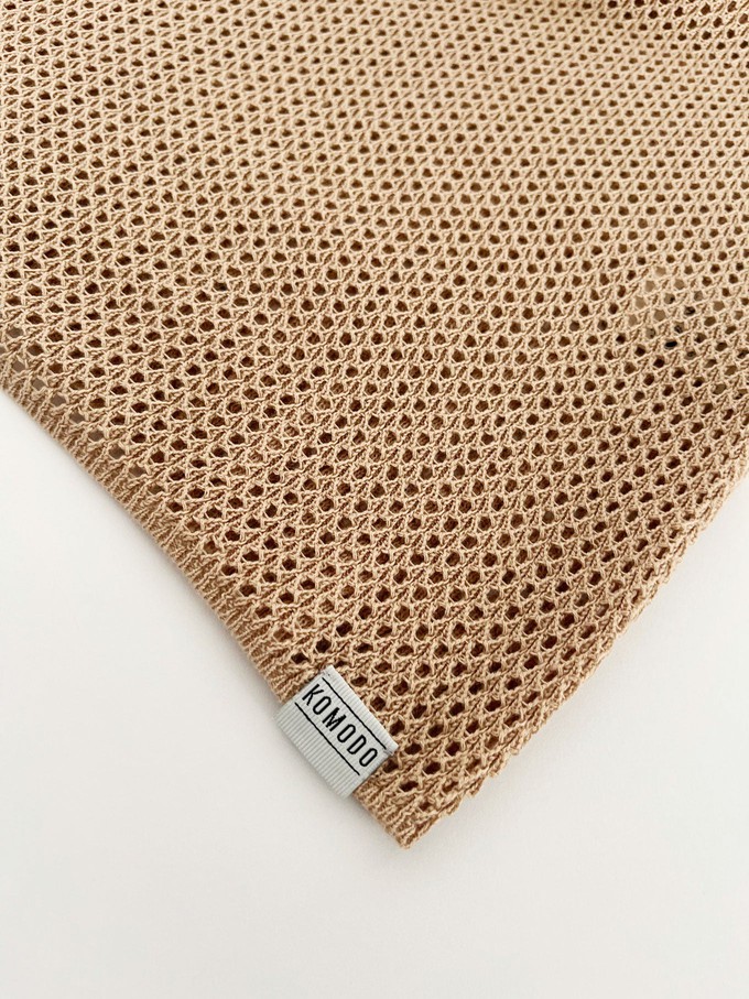 OLIVER - Organic Cotton Polo Top Sand from KOMODO