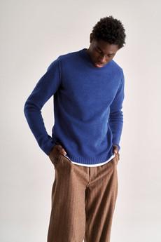 BOBBIE Merino Wool Jumper - Navy via KOMODO