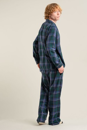 JIM JAM Mens Organic Cotton Pyjama Set - Black Watch from KOMODO