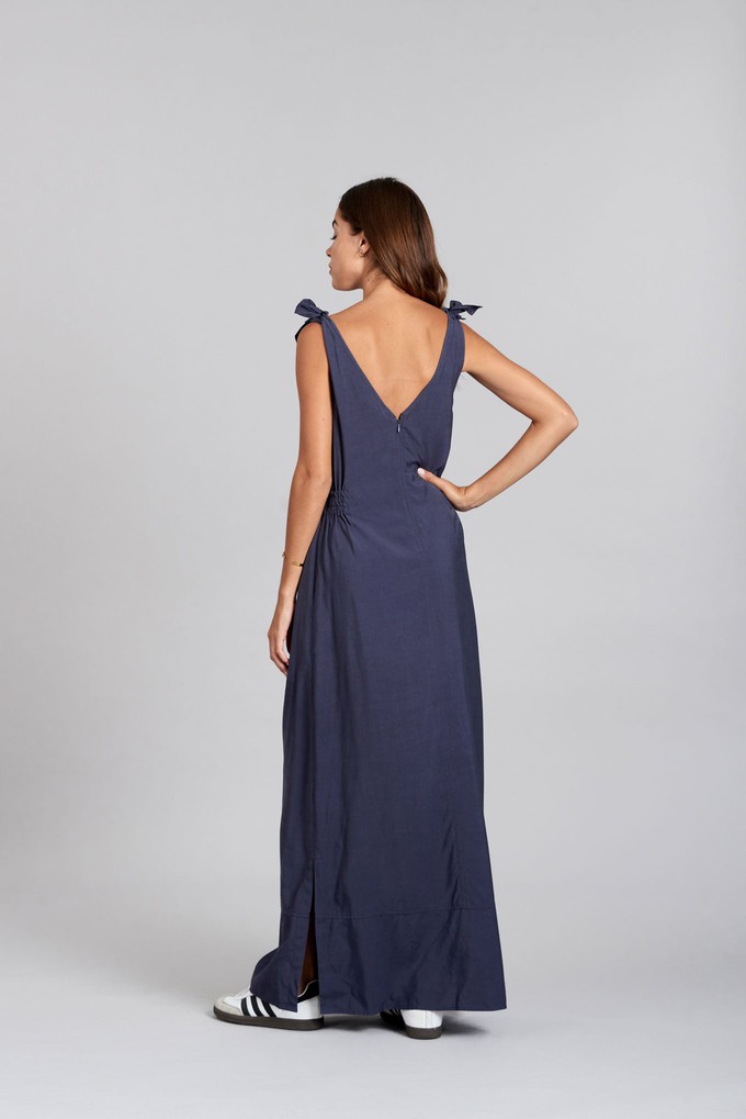 MARNIE - Rayon Dress Navy from KOMODO