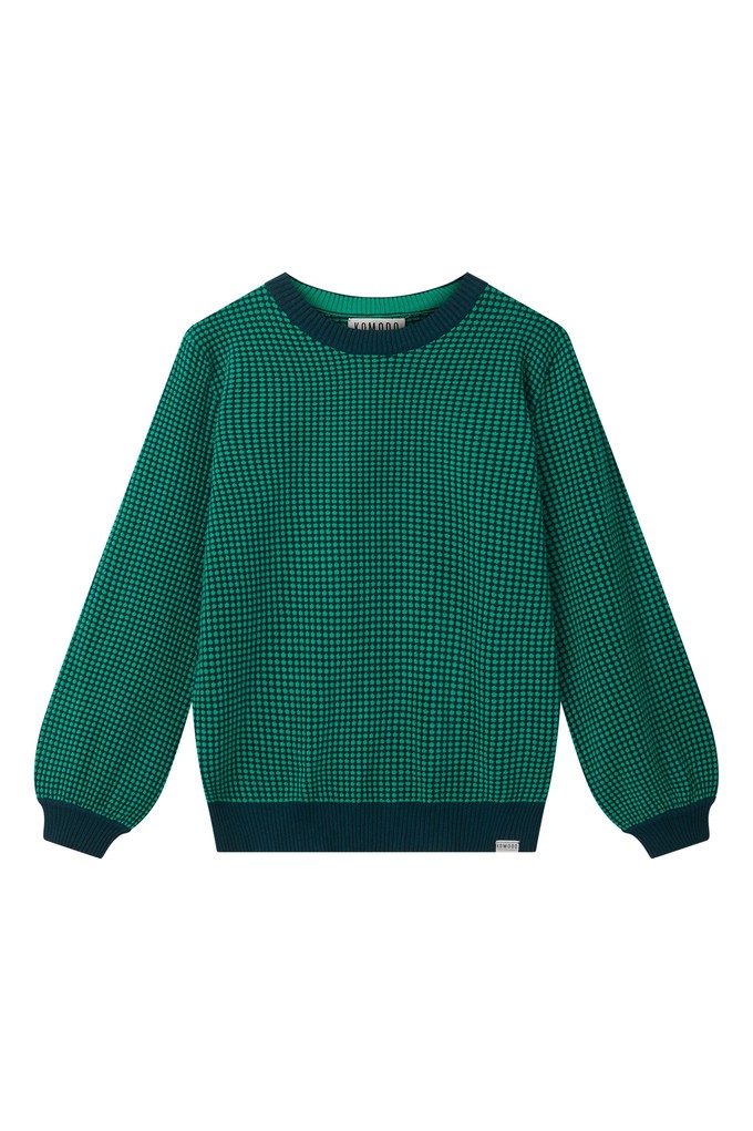 HOPE - Organic Cotton Jumper Teal from KOMODO
