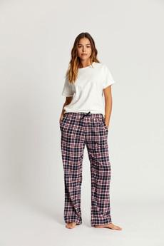 JIM JAM Womens -  Organic Cotton Pyjama Bottoms Navy via KOMODO