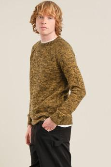 ELIJAH - Mohair Blend Jumper Mustard via KOMODO