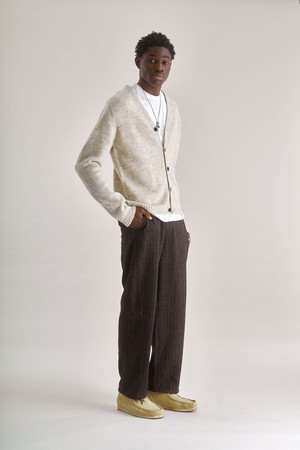 BATSA Lambs Wool Cardigan - Natural from KOMODO