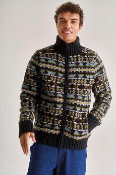 RAMBLER Fleece Lined Wool Knit Jacket via KOMODO