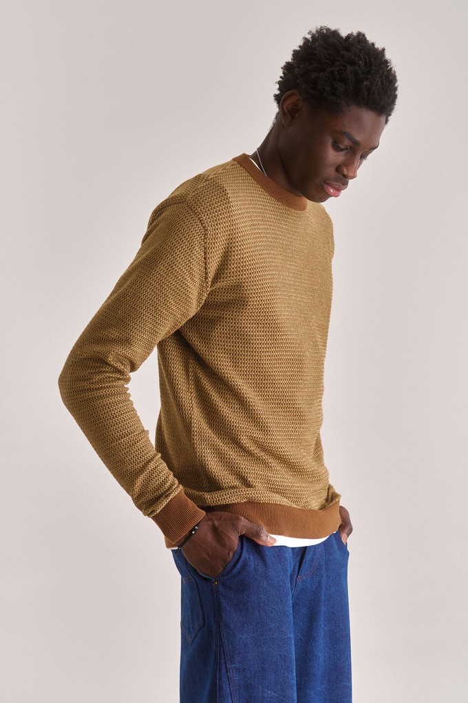OPAL Organic Cotton Jumper - Sand from KOMODO