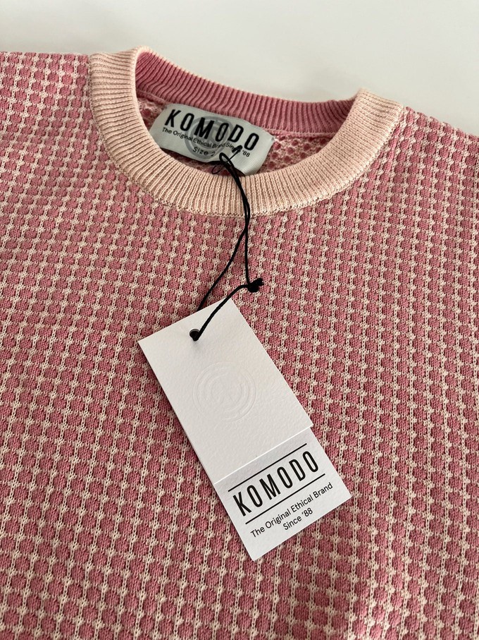 HANA organic Cotton Jumper - Pink from KOMODO